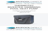 Invertherm Inverter Vertical User Manual - MY POOL DIRECT