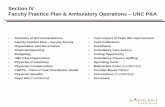 Section IV Faculty Practice Plan & Ambulatory Operations ...