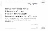 Improving the Lives of the Poor Through Investment in Cities