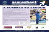scoresheet - Australian Cricket Society