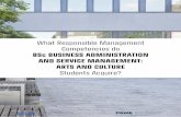 BSc BUSINESS ADMINISTRATION AND SERVICE MANAGEMENT: …