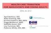 Health Care Transition CME Presentation Slides