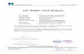 CE Radio Test Report