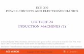 LECTURE 24 INDUCTION MACHINES (1)
