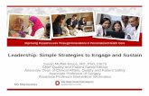 Leadership: Simple Strategies to Engage and Sustain