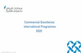 Commercial Excellence International Programme 2020