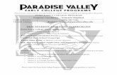NEW STUDENT APPLICATION CHECKLIST - Paradise Valley