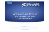 Internship Program of the Scientific Council for ...