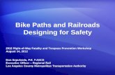 Bike Paths and Railroads Designing for Safety