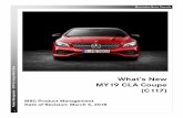 What’s New (C117) - Mercedes-Benz