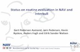 Status on routine evaluation in NAV and Interbull