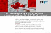 The Canadian application process and alternate pathway for ...