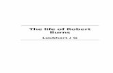 The life of Robert Burns