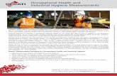 Occupational Health and Industrial Hygiene
