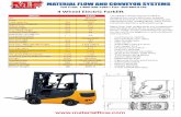 MATERIAL FLOW AND CONVEYOR SYSTEMS