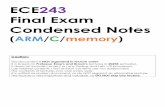 ECE243 Final Exam Condensed Notes - exams.skule.ca