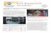 Civic Engagement Newsletter 2005 - Allegheny College
