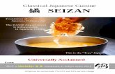 Classical Japanese Cuisine 鍋 SEIZAN - Chope