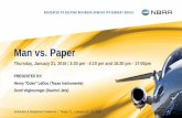 Man vs. Paper