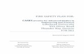 Fire Safety Plan: CASES Building