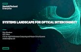 SYSTEMS LANDSCAPE FOR OPTICAL INTERCONNECT