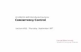 15-440/15-640 Distributed Systems Concurrency Control