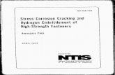 Stress Corrosion Cracking and Hydrogen Embrittlement of ...