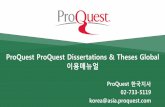 ProQuest ProQuest Dissertations & Theses Global