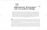 Mental Prisms of Leadership - SAGE Pub