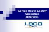 Workers Health & Safety Orientation