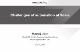 Challenges of automation at Scale - SoftwareTestPro