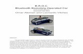 B.R.O.C. Bluetooth Remotely-Operated Car