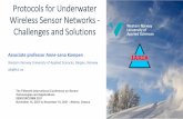 Protocols for Underwater Wireless Sensor Networks ...