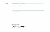 Title Page PPC440x5 CPU Core User’s Manual Preliminary