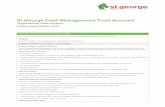 St.George Cash Management Trust Account Target Market ...