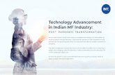 in Indian MF Industry: Technology Advancement