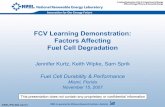 FCV Learning Demonstration: Factors Affecting Fuel Cell ...