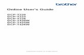 DCP-T425W DCP-T420W Online User's Guide DCP-T225 ... - Brother