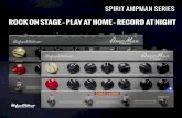 ROCK ON STAGE – PLAY AT HOME – RECORD AT NIGHT