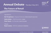 Annual Debate Thursday 2 May 2013 - Amazon Web Services