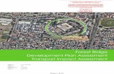 Forest Ridge Development Plan Assessment Transport Impact ...