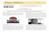 Newsletter March 2013 - TIME SIFTERS