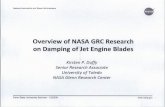 Overview of NASA GRC Research on Damping of Jet Engine Blades