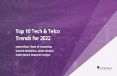 Top 10 Tech & Telco Trends for 2022