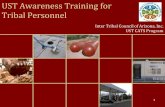 UST Awareness Training for Tribal Personnel