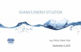 GHANA’S ENERGY SITUATION