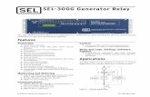 SEL-300G Generator Relay