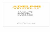 GRADUATE ASSISTANT HANDBOOK - Adelphi University