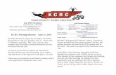 KCRC Meeting Minutes – June 11, 2019
