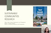 SUSTAINABLE COMMUNITIES RESEARCH
